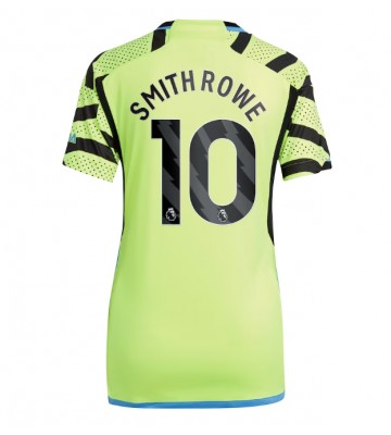 Arsenal Emile Smith Rowe #10 Koszulka Wyjazdowych Kobiety 2023-24 Krótki Rękaw